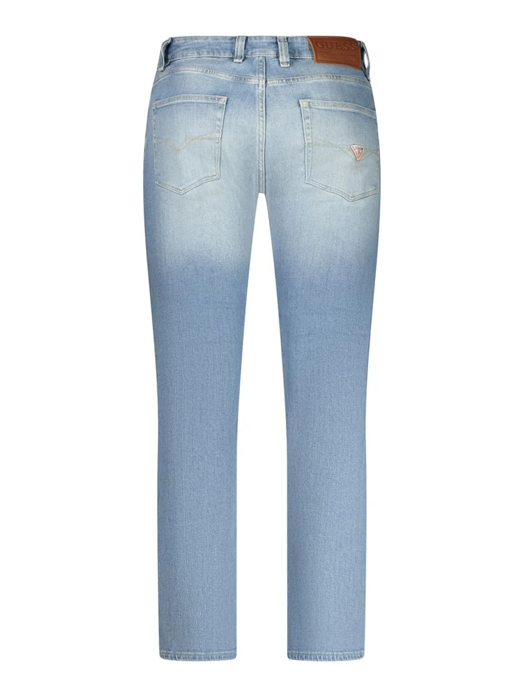 Blue Cotton Jeans Denim alternative