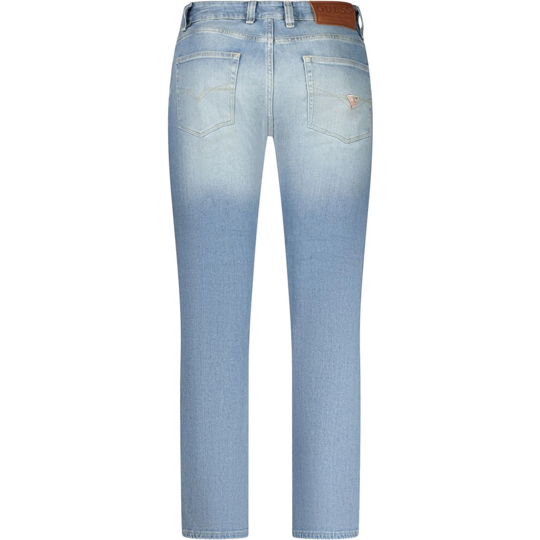 Blue Cotton Jeans Denim