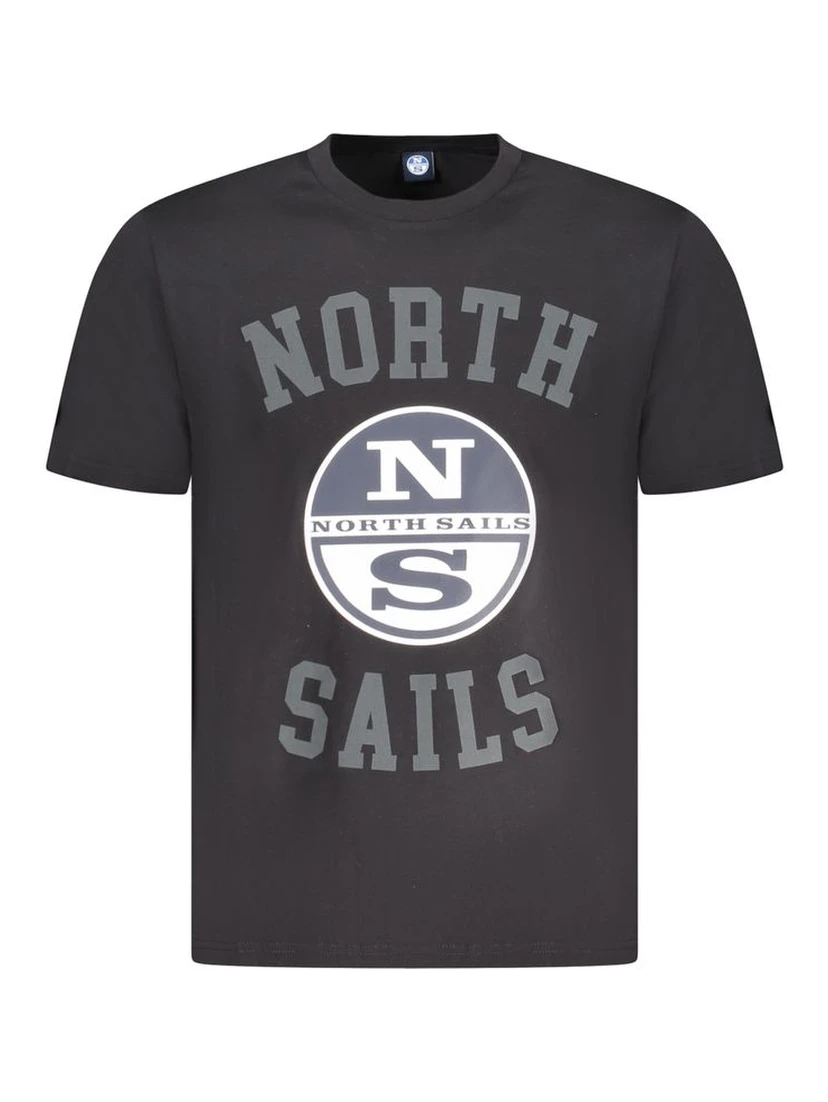Black Cotton T-Shirt