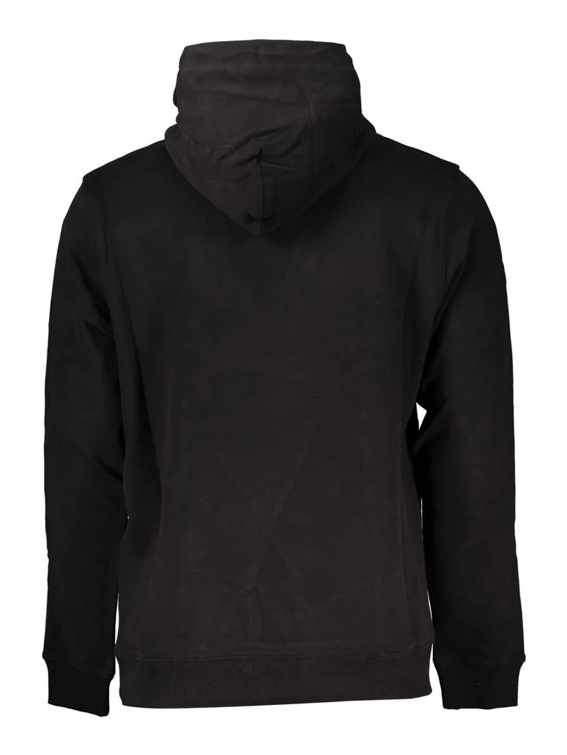 Black Cotton Sweatshirt