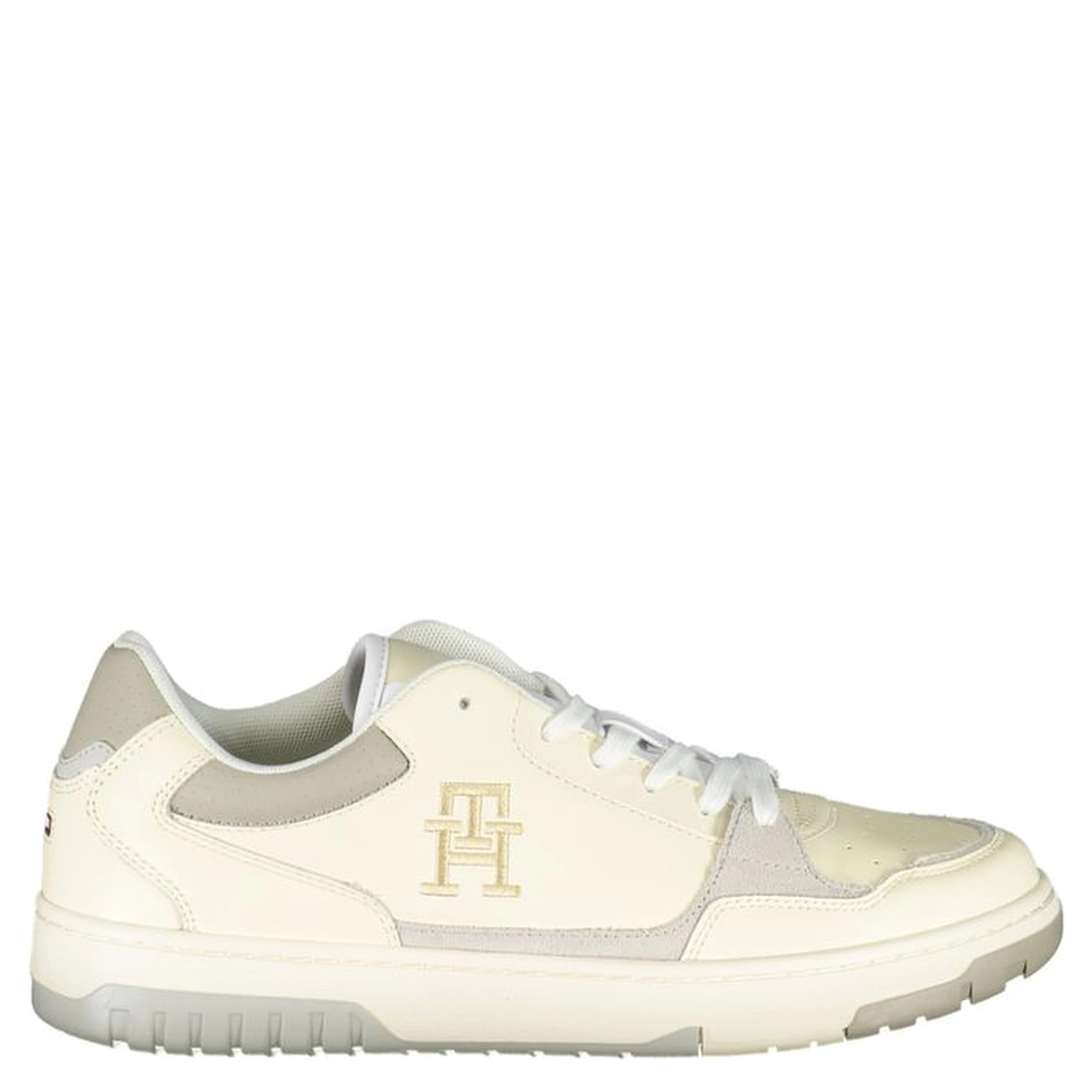 Beige Polyester Sneaker