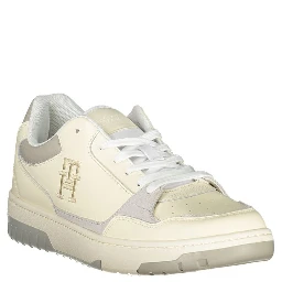 Beige Polyester Sneaker