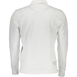 White Cotton Polo Shirt
