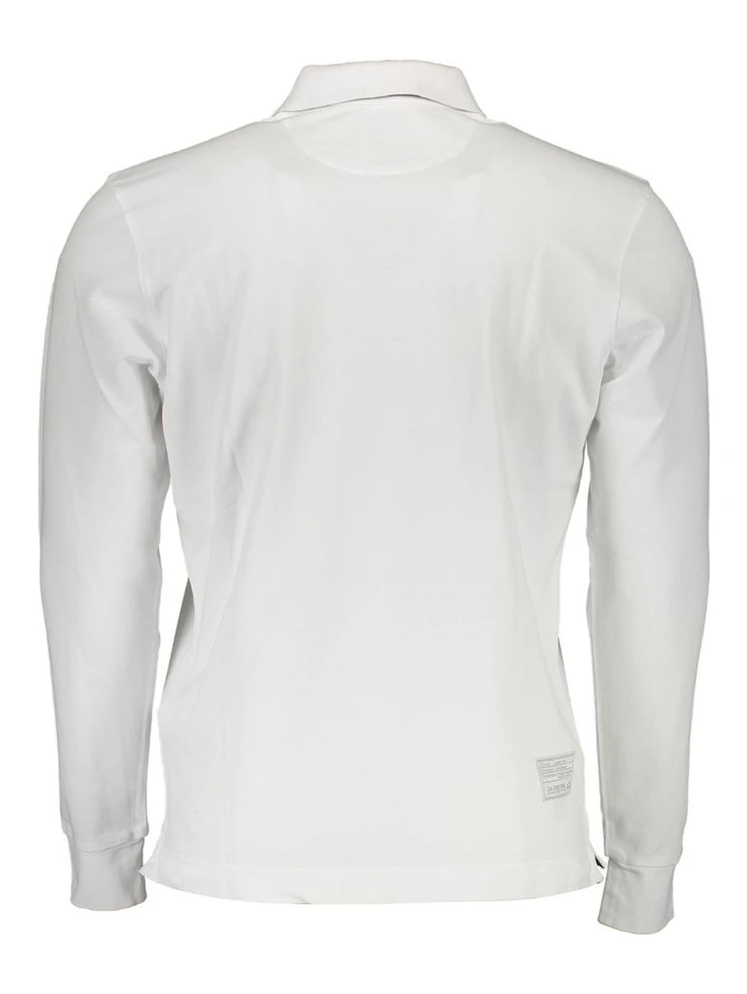 White Cotton Polo Shirt