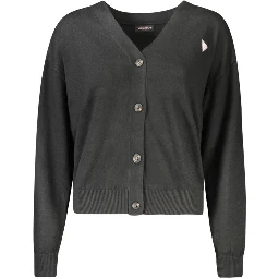 Black Polyester Sweater