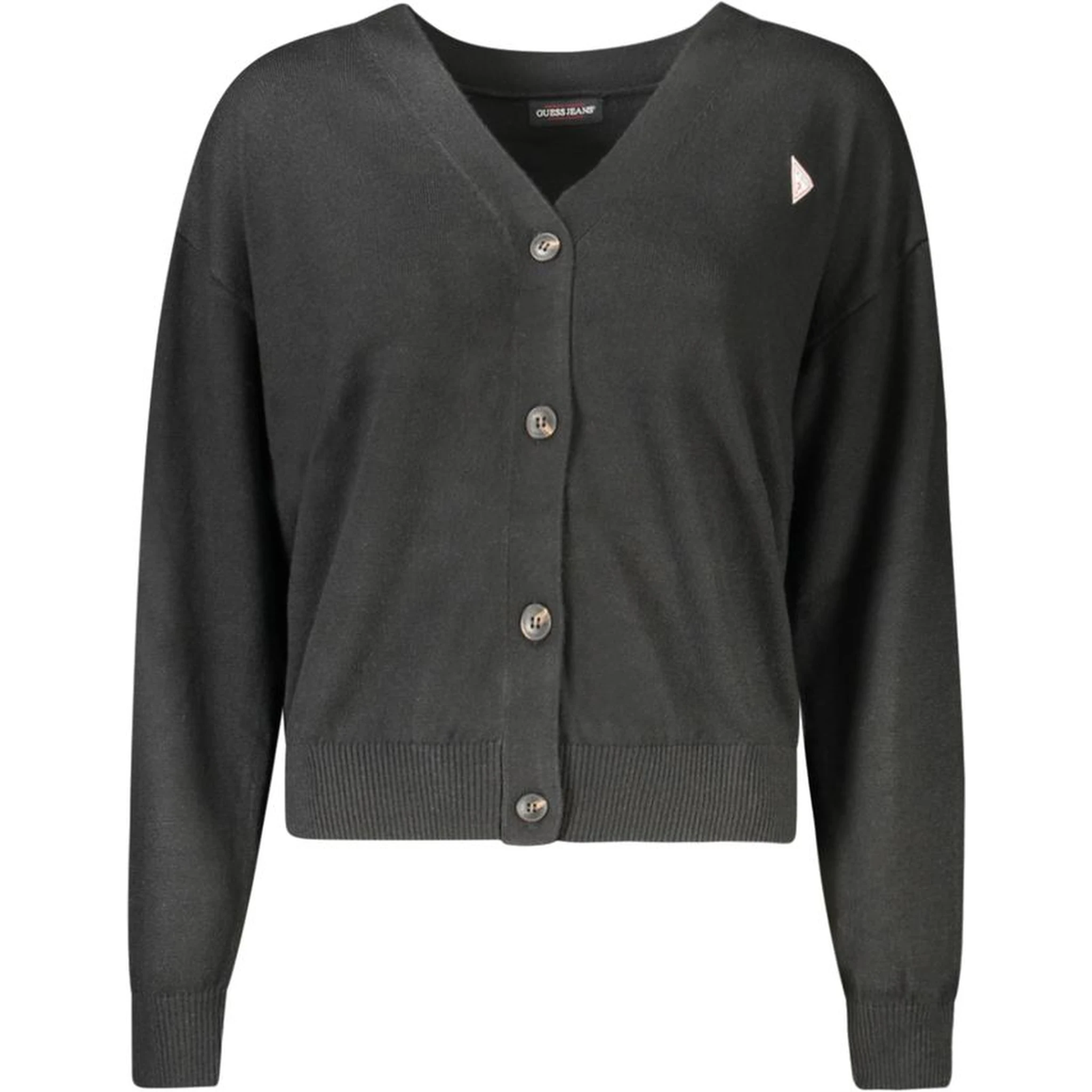 Black Polyester Sweater