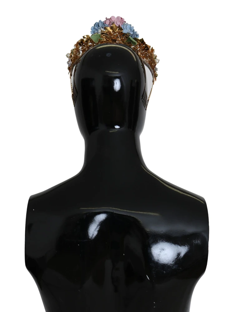 Gold Crystal Purple Hortensia Headband Crown Diadem alternative