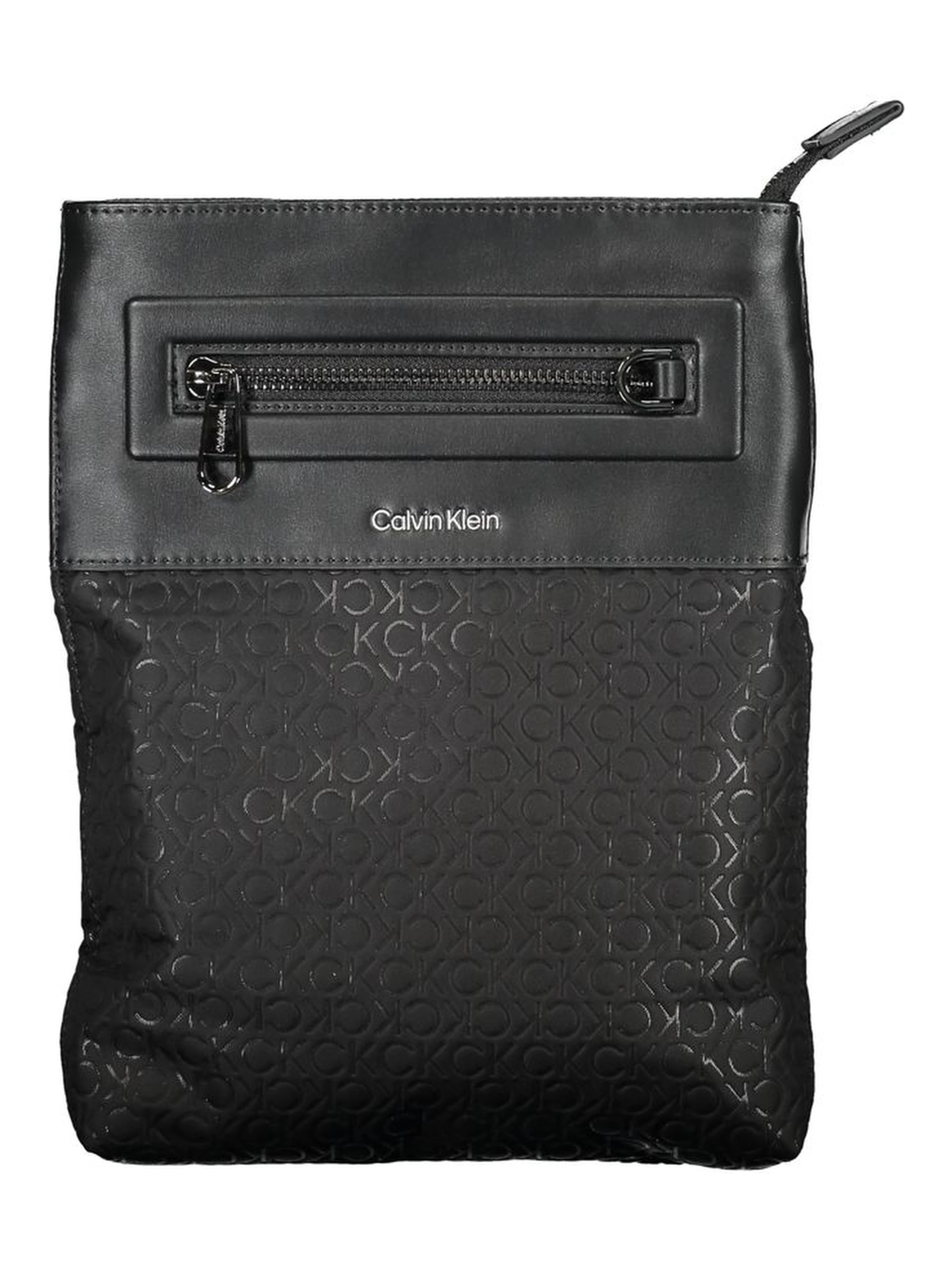 Black Polyester Shoulder Bag