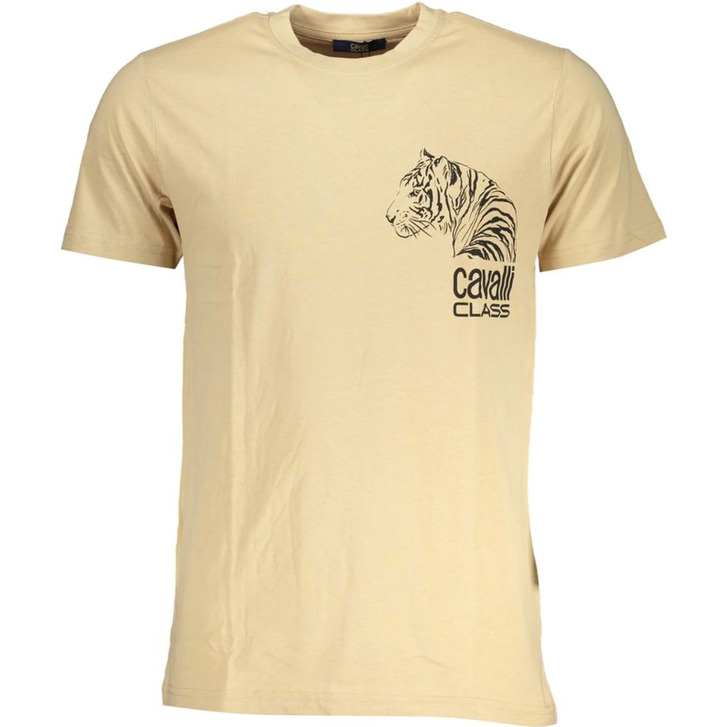 Beige Cotton T-Shirt
