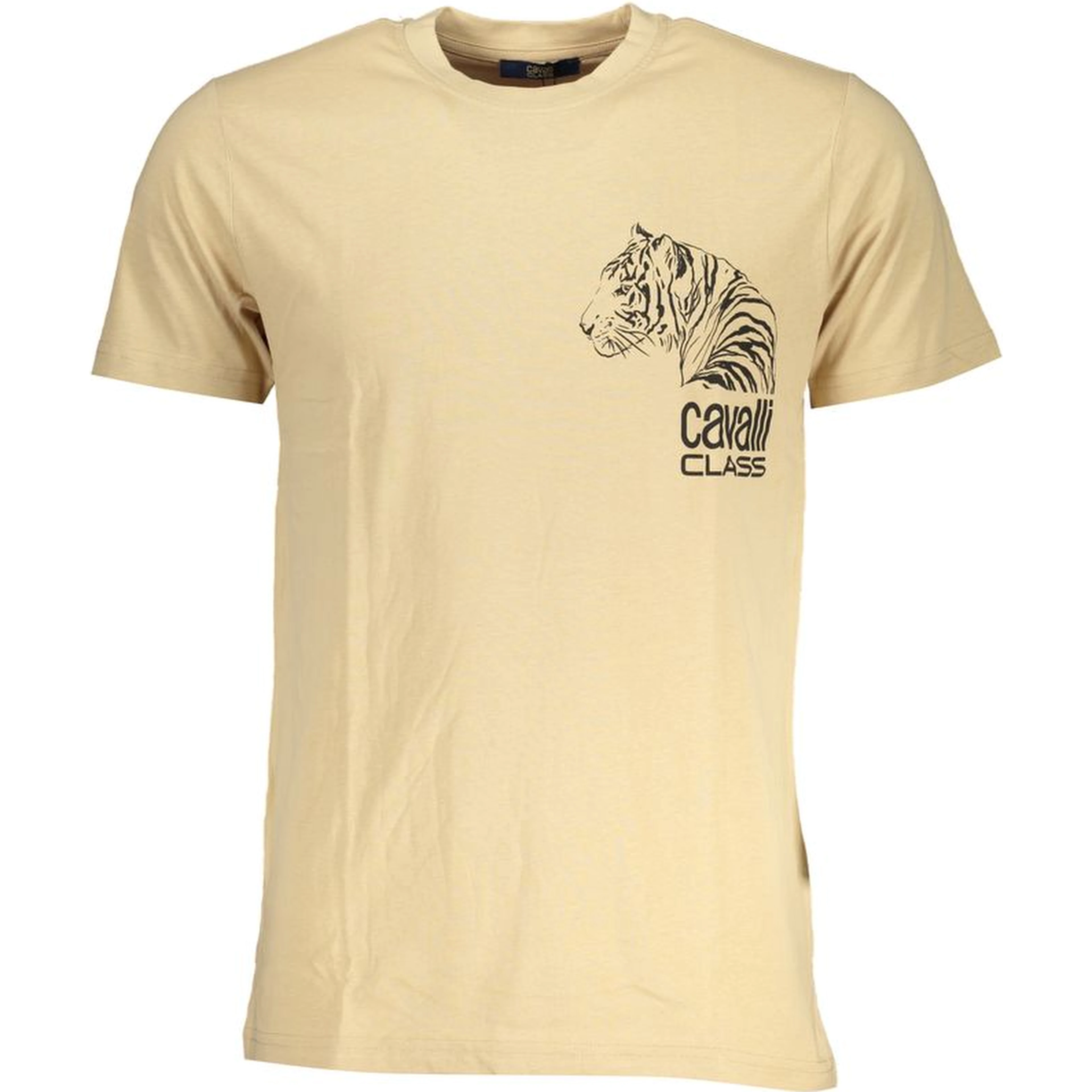 Beige Cotton T-Shirt