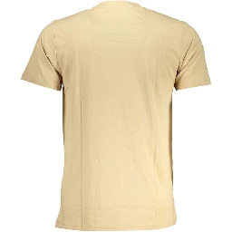Beige Cotton T-Shirt