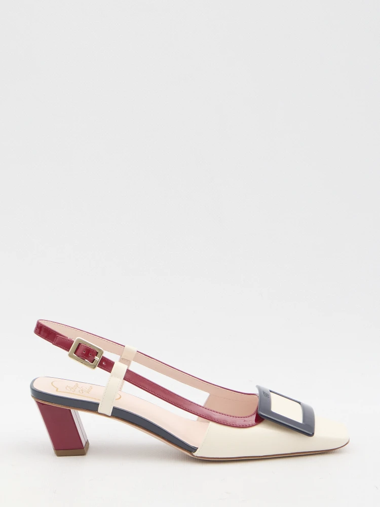 Belle Vivier slingback pumps