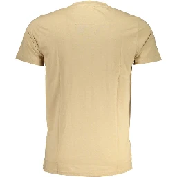 Beige Cotton T-Shirt