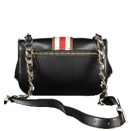 حقيبة يد من البولي إيثيلين الأسود