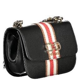 حقيبة يد من البولي إيثيلين الأسود