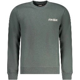 Green Cotton Sweatshirt