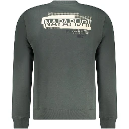 Green Cotton Sweatshirt