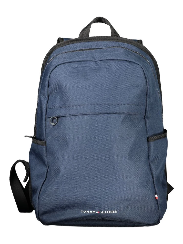 Blue Polyester Backpack