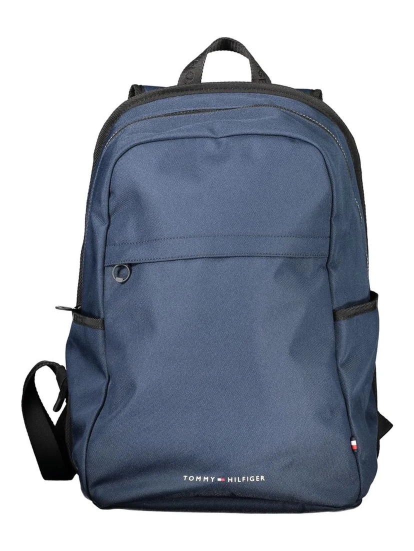 Blue Polyester Backpack