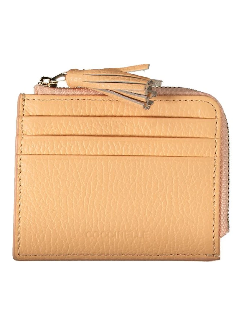 Orange Leather Wallet