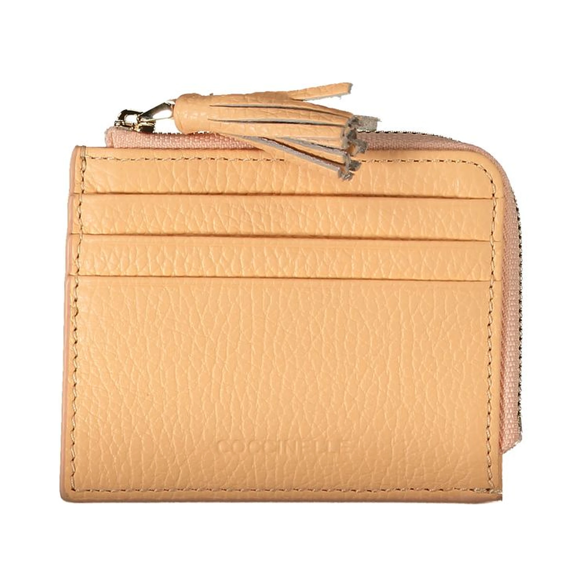 Orange Leather Wallet