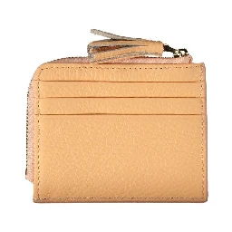 Orange Leather Wallet