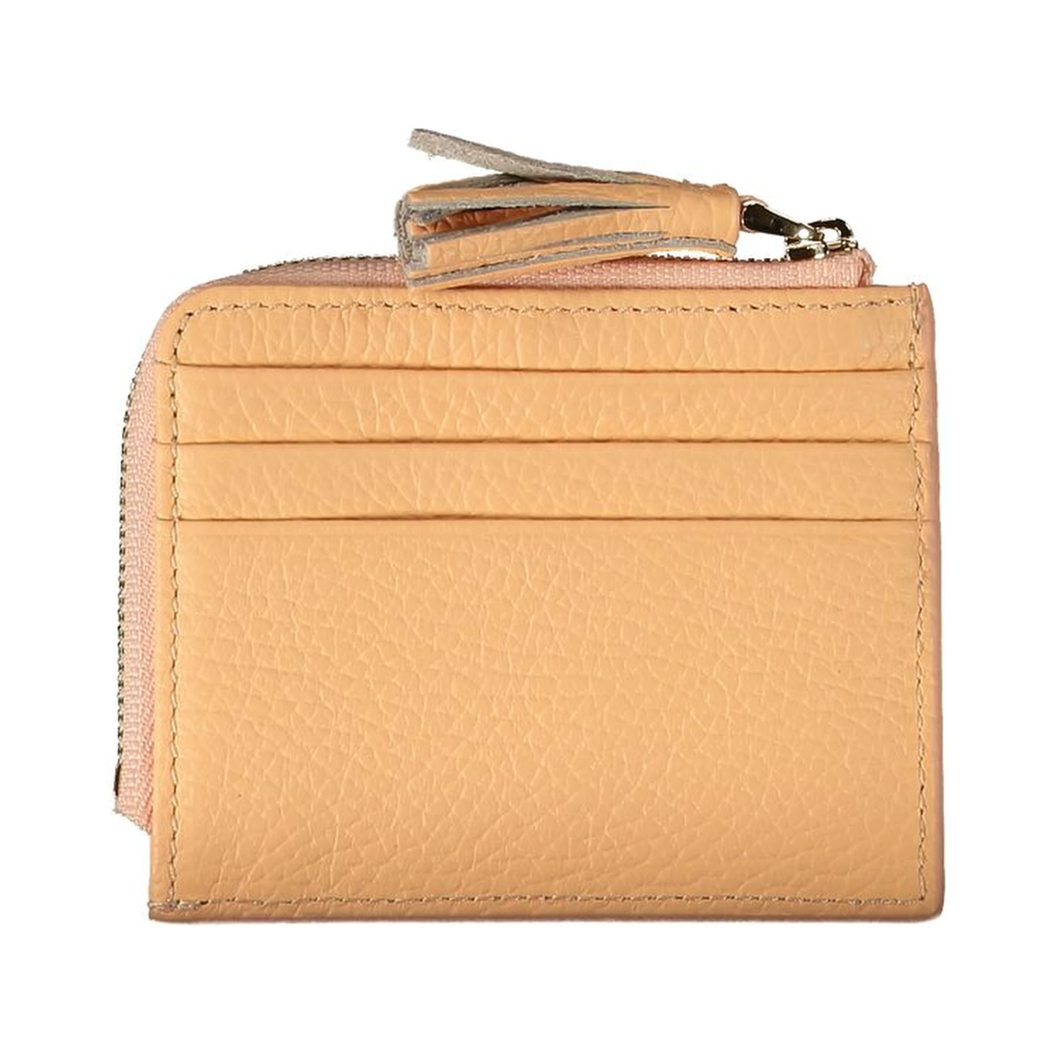 Orange Leather Wallet