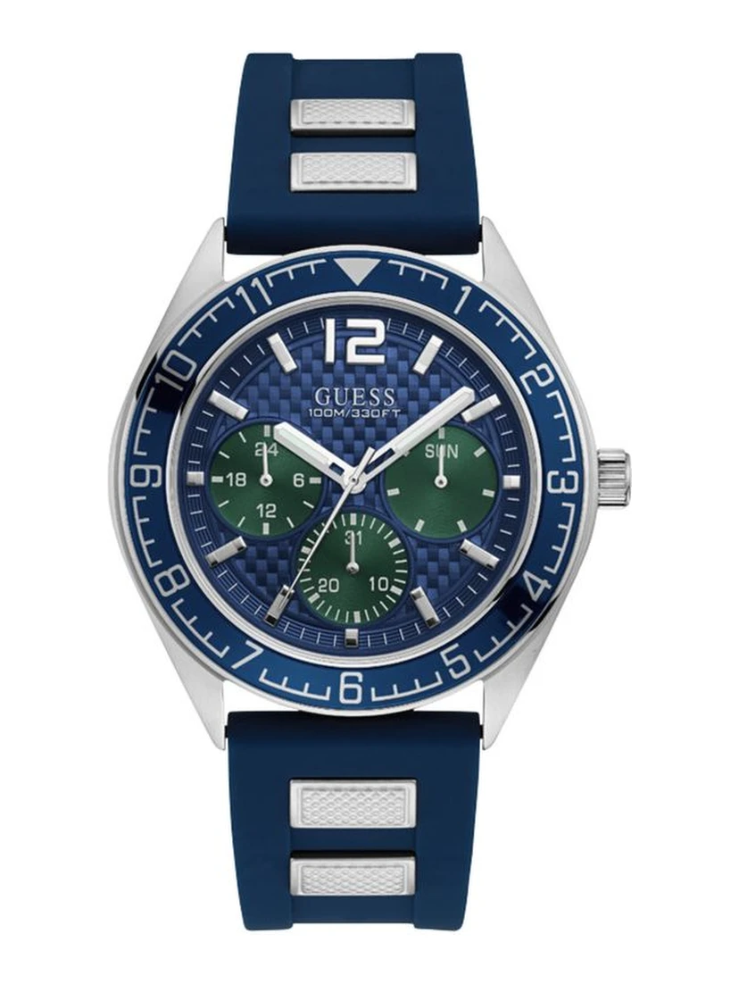 Blue Synthetic Sport Watch