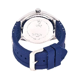 Blue Synthetic Sport Watch