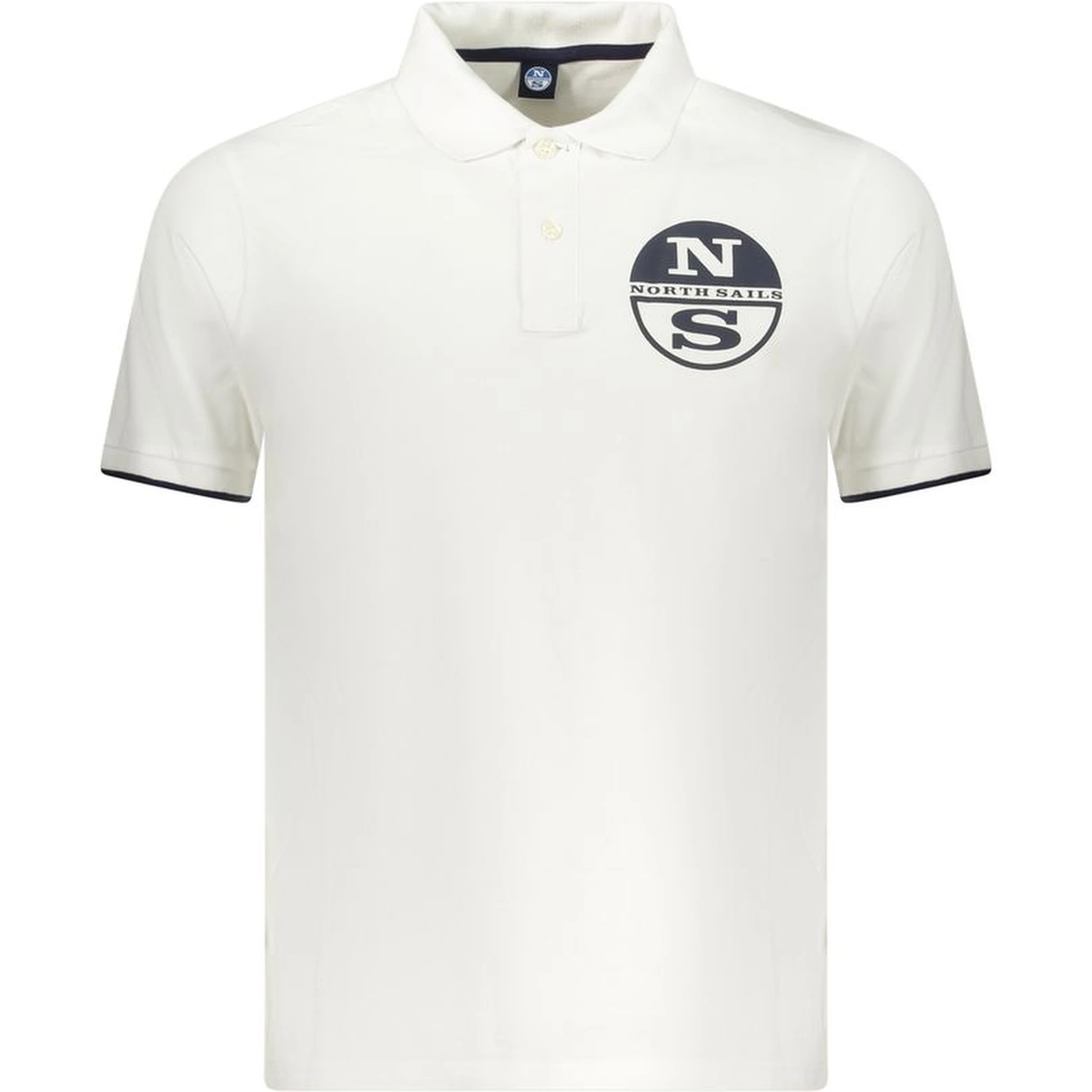 White Cotton Polo Shirt