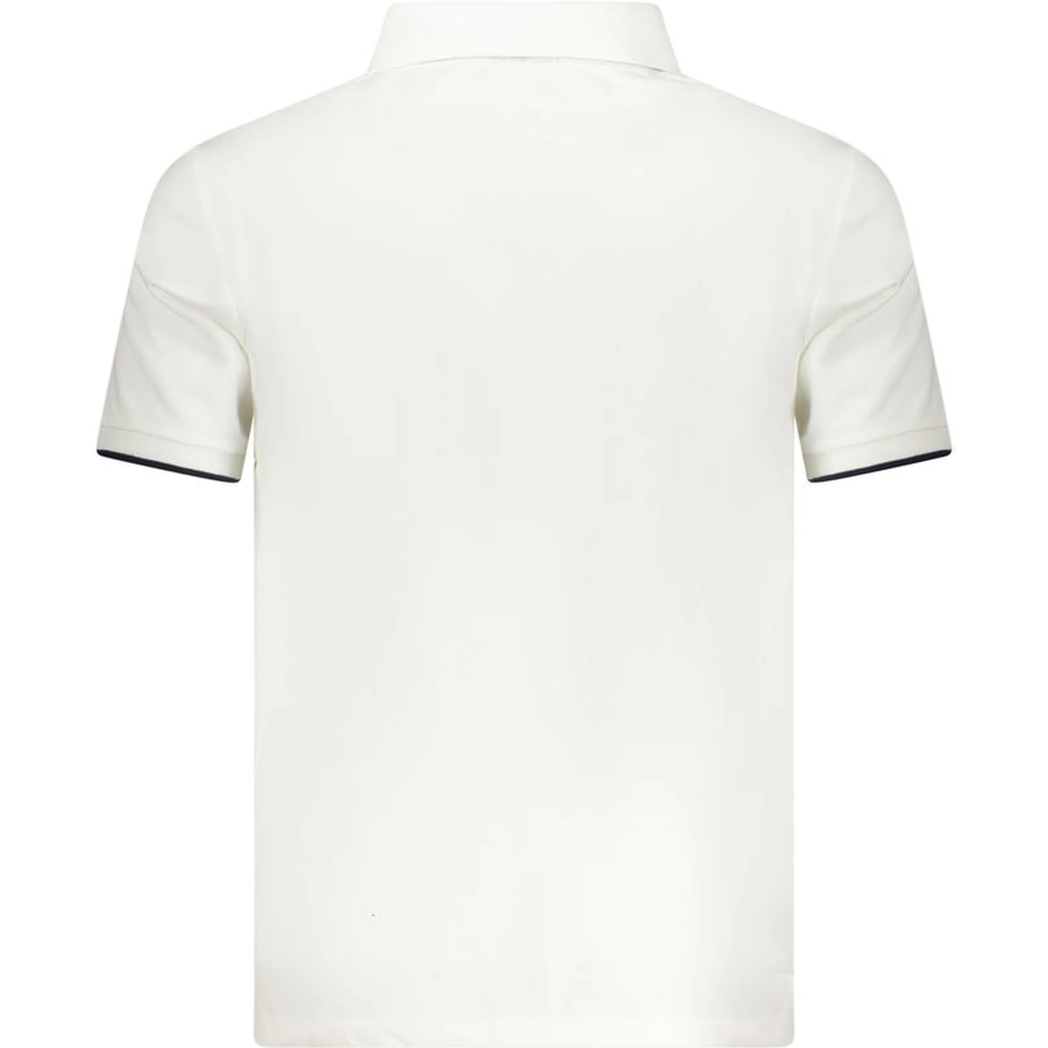 White Cotton Polo Shirt