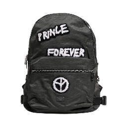 Gray Nylon Prince Forever School Travel Backpack Bag