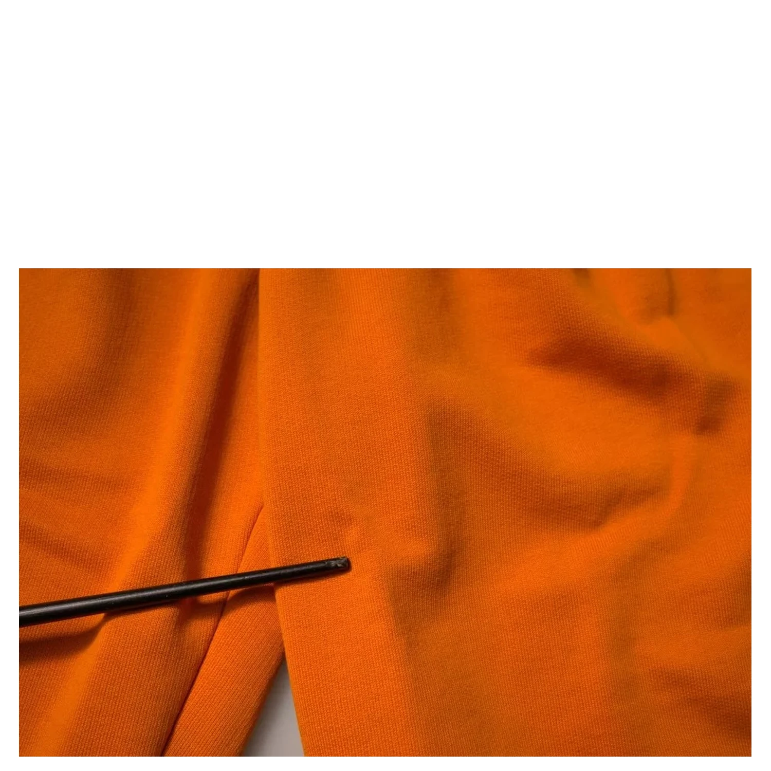 Orange Cotton Men Casual Cargo Bermuda Shorts