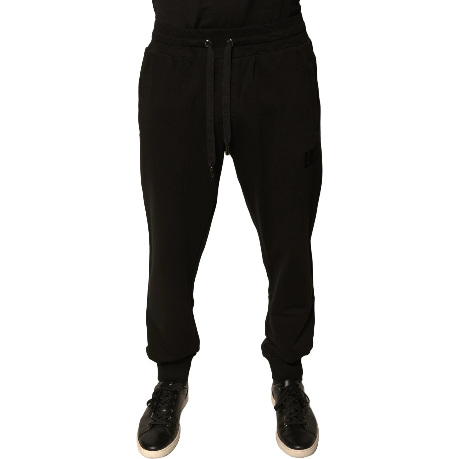 Black Cotton Jogger Men Sweatpants Pants