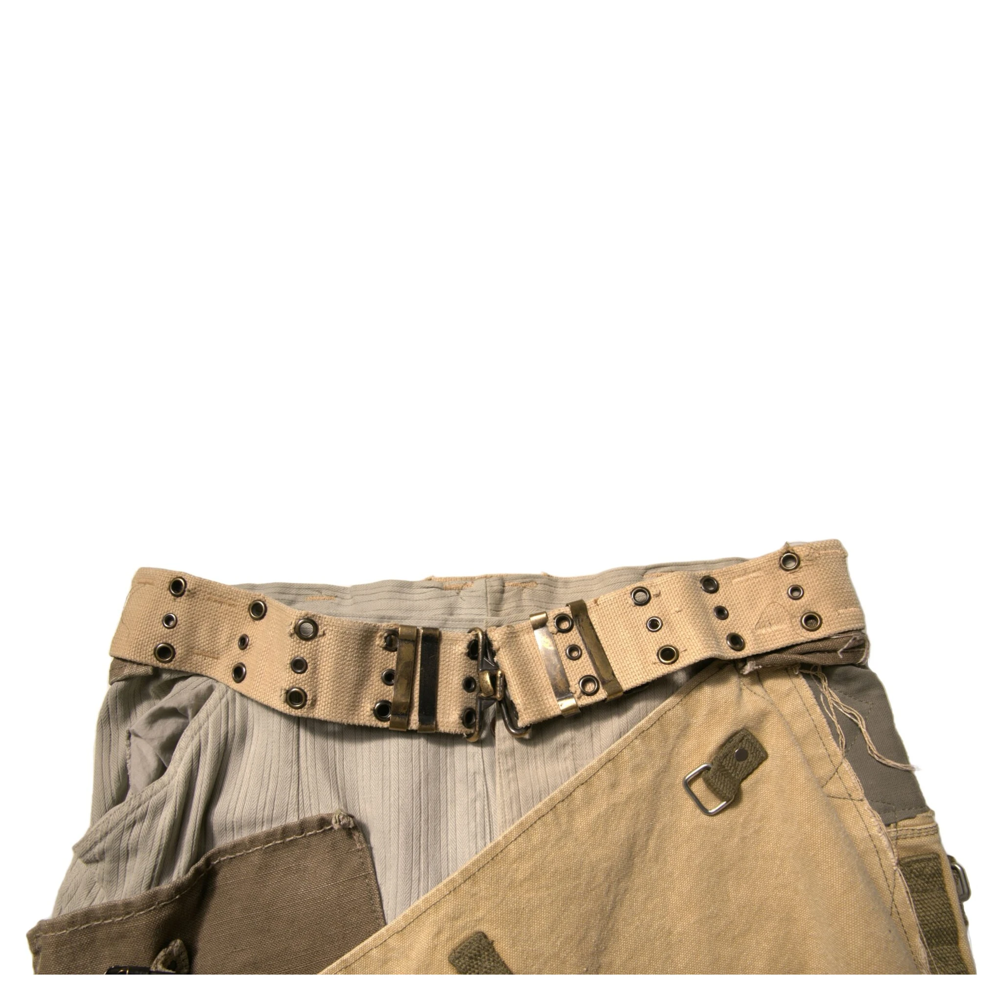 Multicolor Reconstructed Flight Cargo Pants