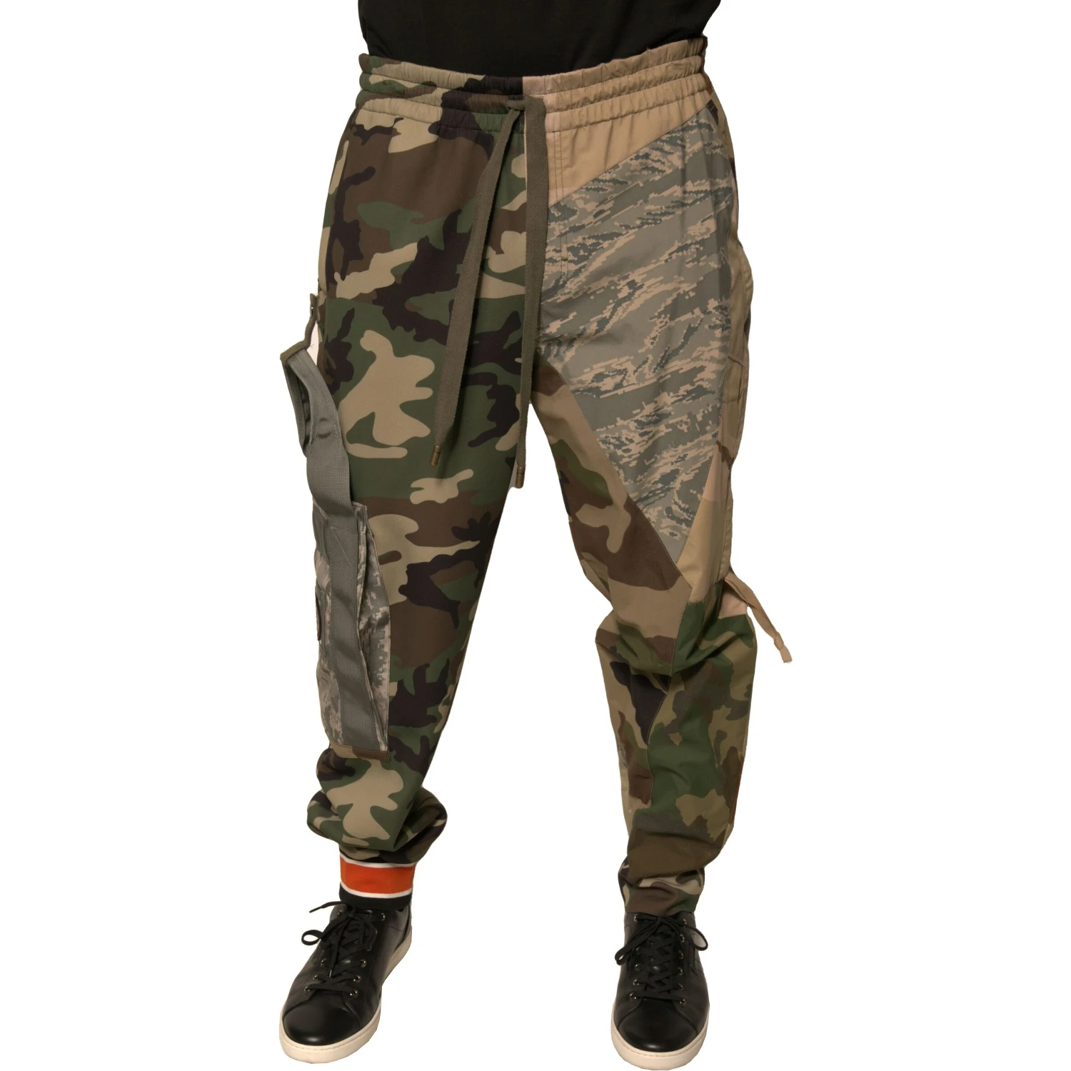 Multicolor Camouflage Jogger Sweatpants Pants