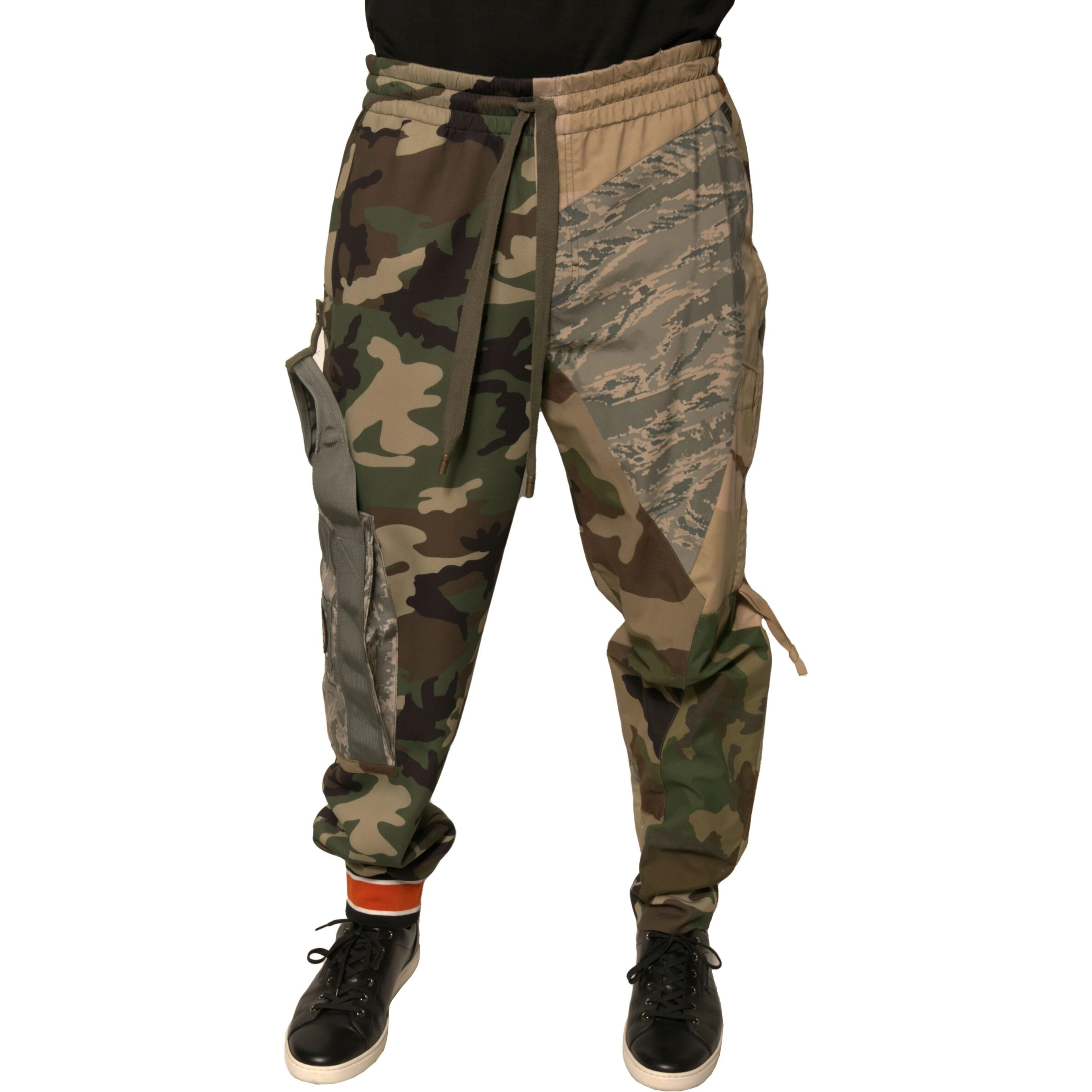 Multicolor Camouflage Jogger Sweatpants Pants