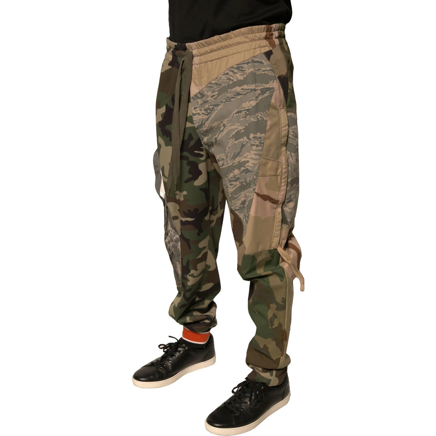 Multicolor Camouflage Jogger Sweatpants Pants