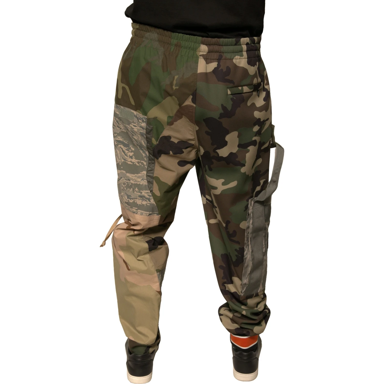 Multicolor Camouflage Jogger Sweatpants Pants