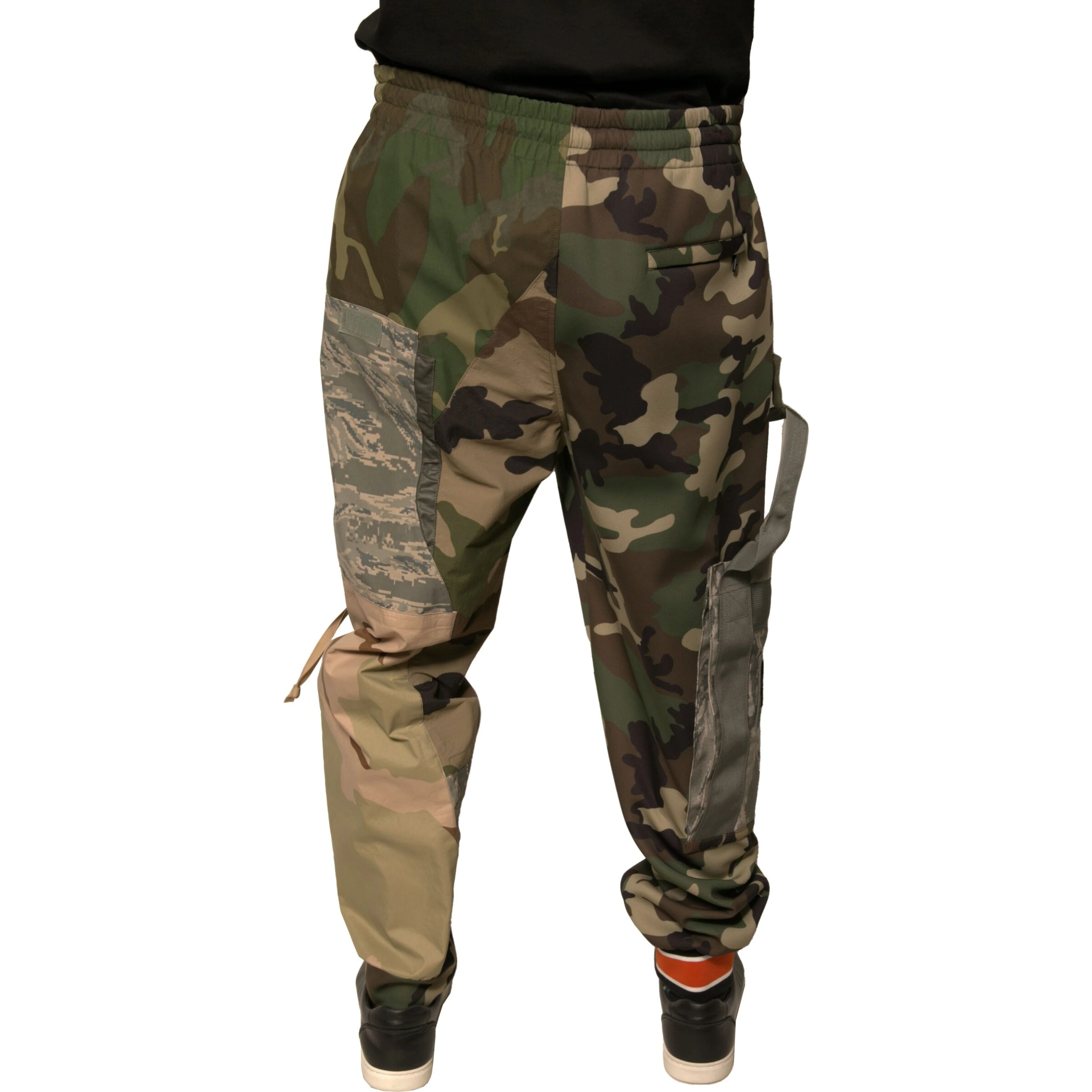 Multicolor Camouflage Jogger Sweatpants Pants