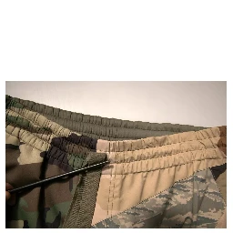 Multicolor Camouflage Jogger Sweatpants Pants