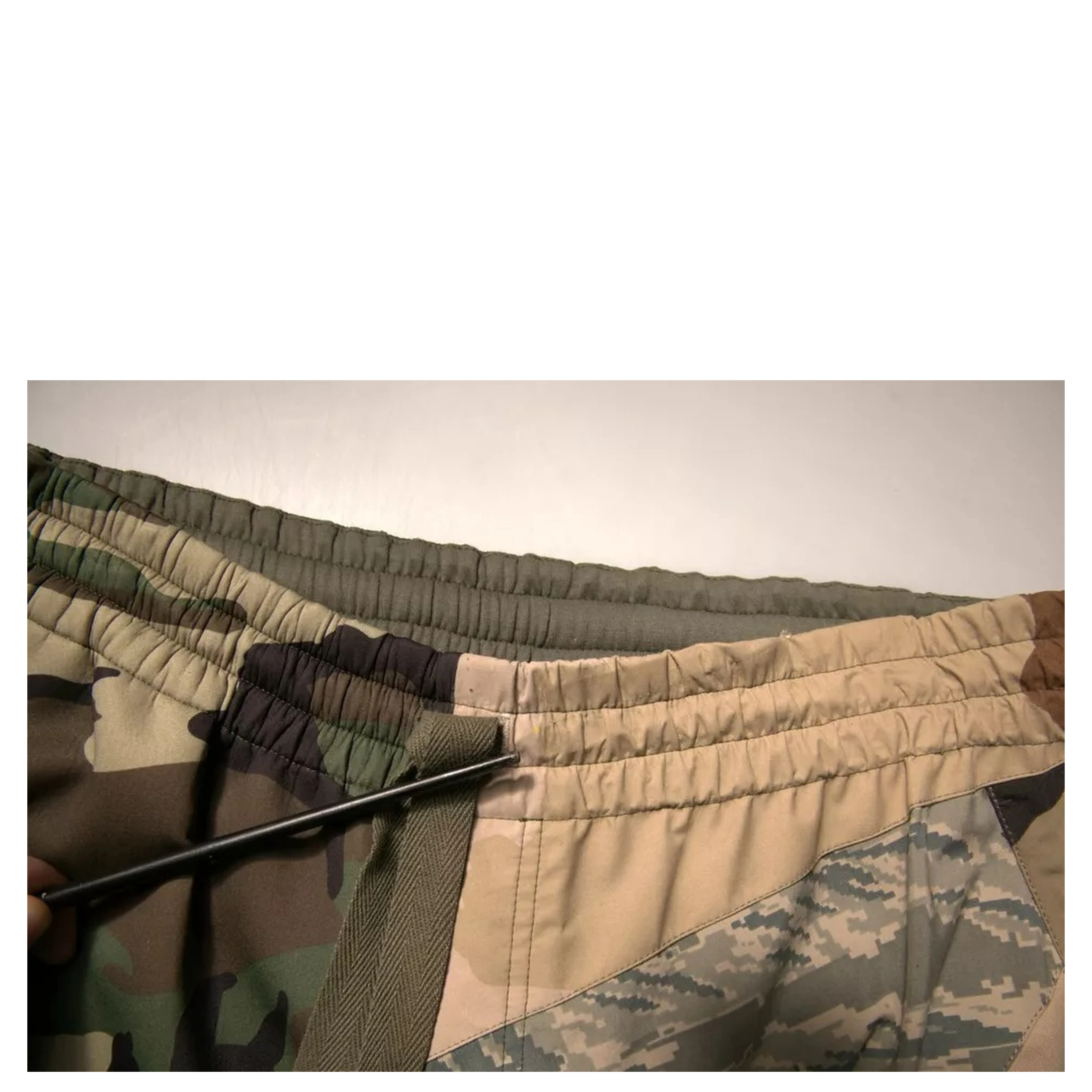 Multicolor Camouflage Jogger Sweatpants Pants