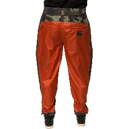 Multicolor Camouflage Jogger Cargo Pants