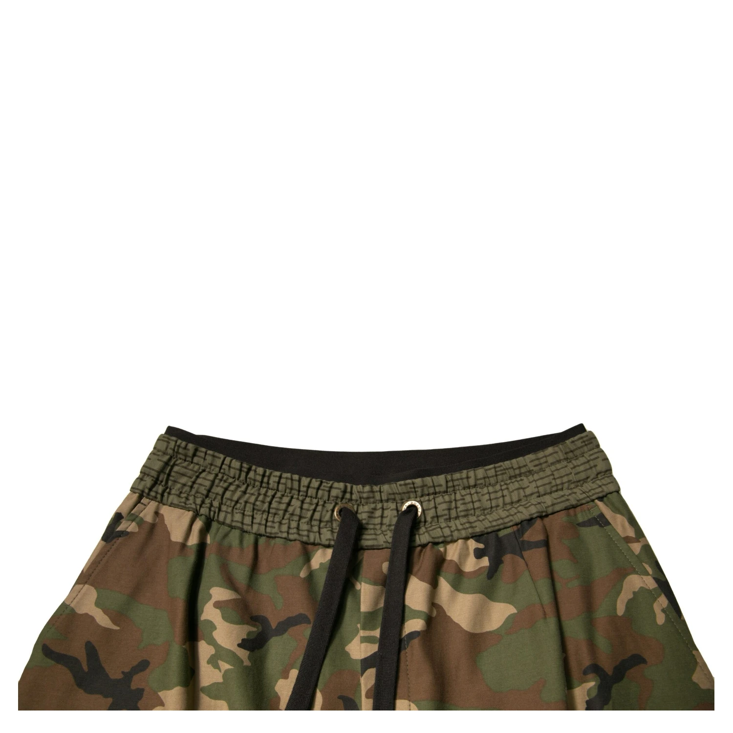 Multicolor Camouflage Cargo Sweatpants Pants