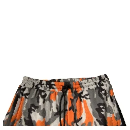 Multicolor Camouflage Cargo Jogger Pants