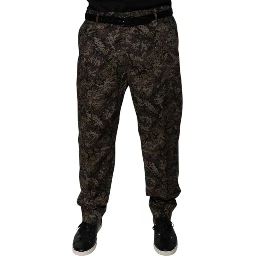 Multicolor Camouflage Men Dress Pants