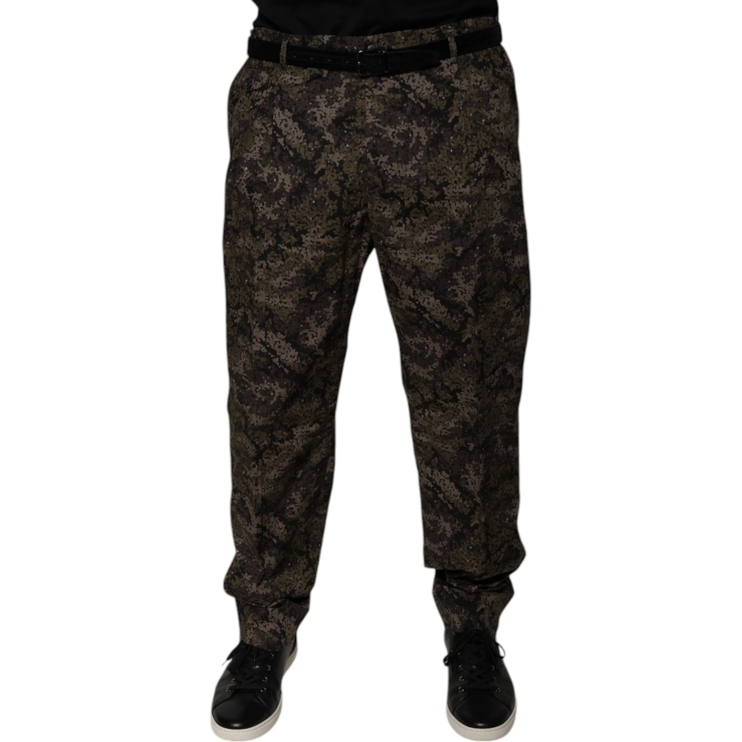 Multicolor Camouflage Men Dress Pants