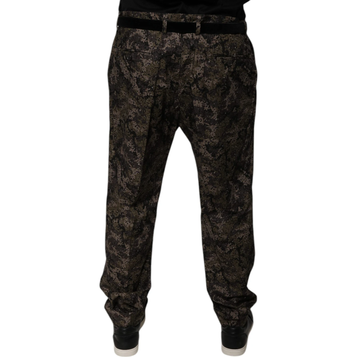 Multicolor Camouflage Men Dress Pants