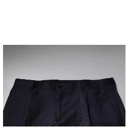 Dark Blue Tapered Formal Dress Pants