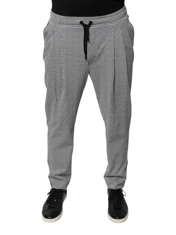Black White Houndstooth Skinny Dress Pants alternative